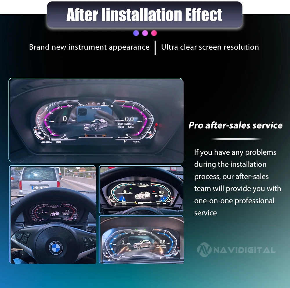 Auto digitales Armaturen brett für BMW 1 2er f20 f52 f22 x1 f48 f49 x2 f39 LCD-Panel Tachometer virtuelles Cockpit Instrumenten cluster – Detail 15