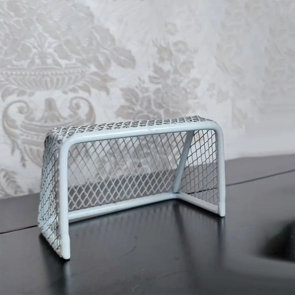 

Kids Soccer Ball Goal Game Toy Mini Foosball Gate Cake Decor Children DIY Sports Model Toddlers Boys Girls Youth Play Supplies