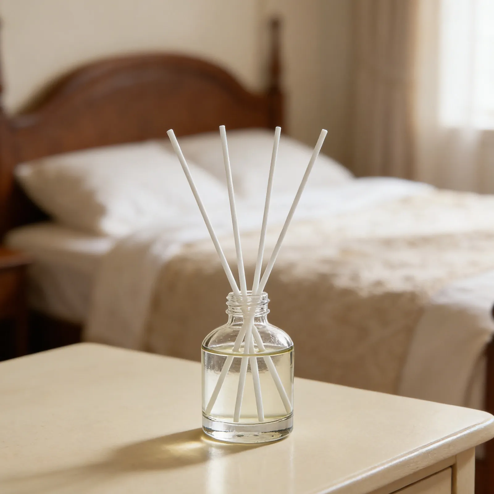 Fiber Reed Diffuser Sticks 100 Pack 29cm x 3mm Long Lasting Essential Oil Refill for Home Spa Office