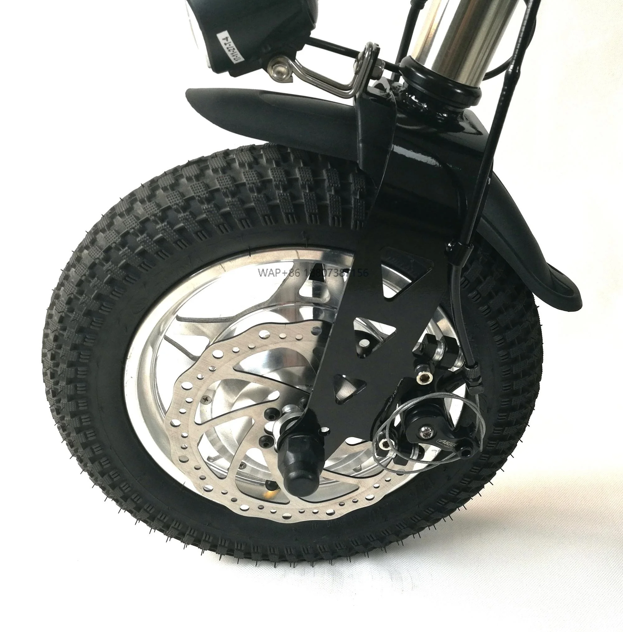 

350W Front Drive Electric Bicycle with Double Disc Brake Pedal 500W Handcycle Handbike Electric Bike Parts