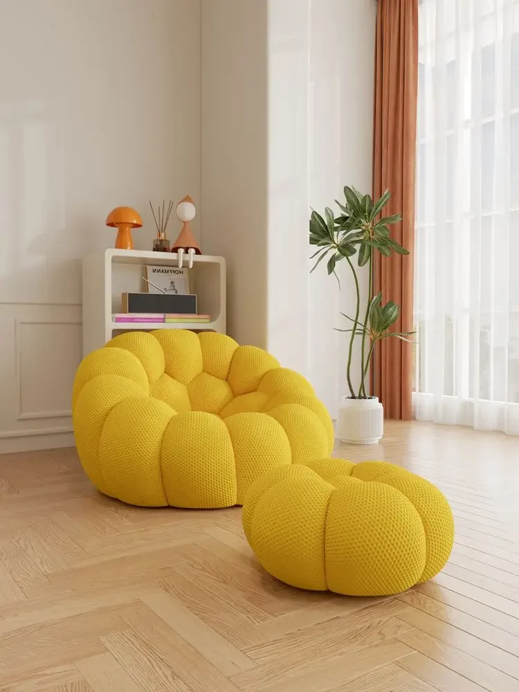 Rochburg Sofa Chair Bubble Ball Creative Living Room Home Football Special-shaped Single Leisure Chair Living Room Furniture