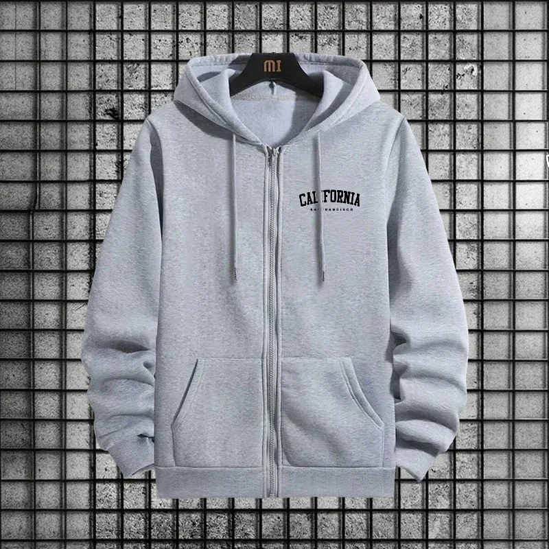 2025 جديد قلنسوة بسحاب ركض الحضرية الشارع الشهير رياضية الإناث ملابس رياضية كاجوال كاليفورنيا طباعة المرأة 2 قطعة صالة مجموعة