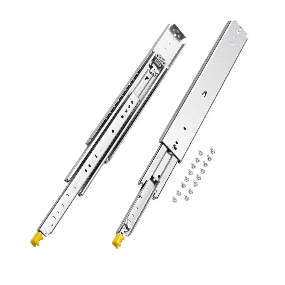 

1 Pair Soft Close Ball Bearing Drawer Slides 18-60 Inch Full Extension