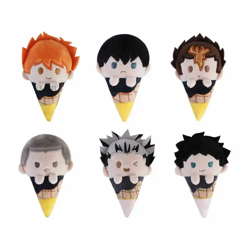 

Аниме Хайкю!! Тобио Кагеяма Котаро Боруто Косплей Мороженое Плюшевая Кукла Мультфильм Манет Игрушки Сумка Подвеска Брелок Украсить Подарок