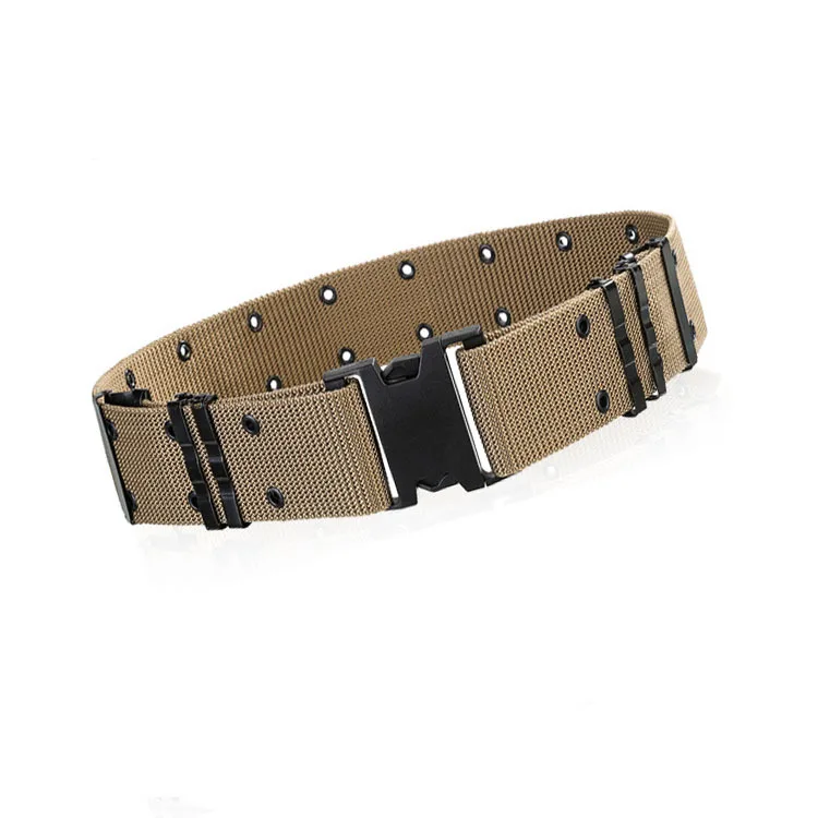 Ajustável Heavy Duty Tactical Segurança Belt, Cinto de resgate militar para esportes ao ar livre e caça, 5,5 centímetros Largura