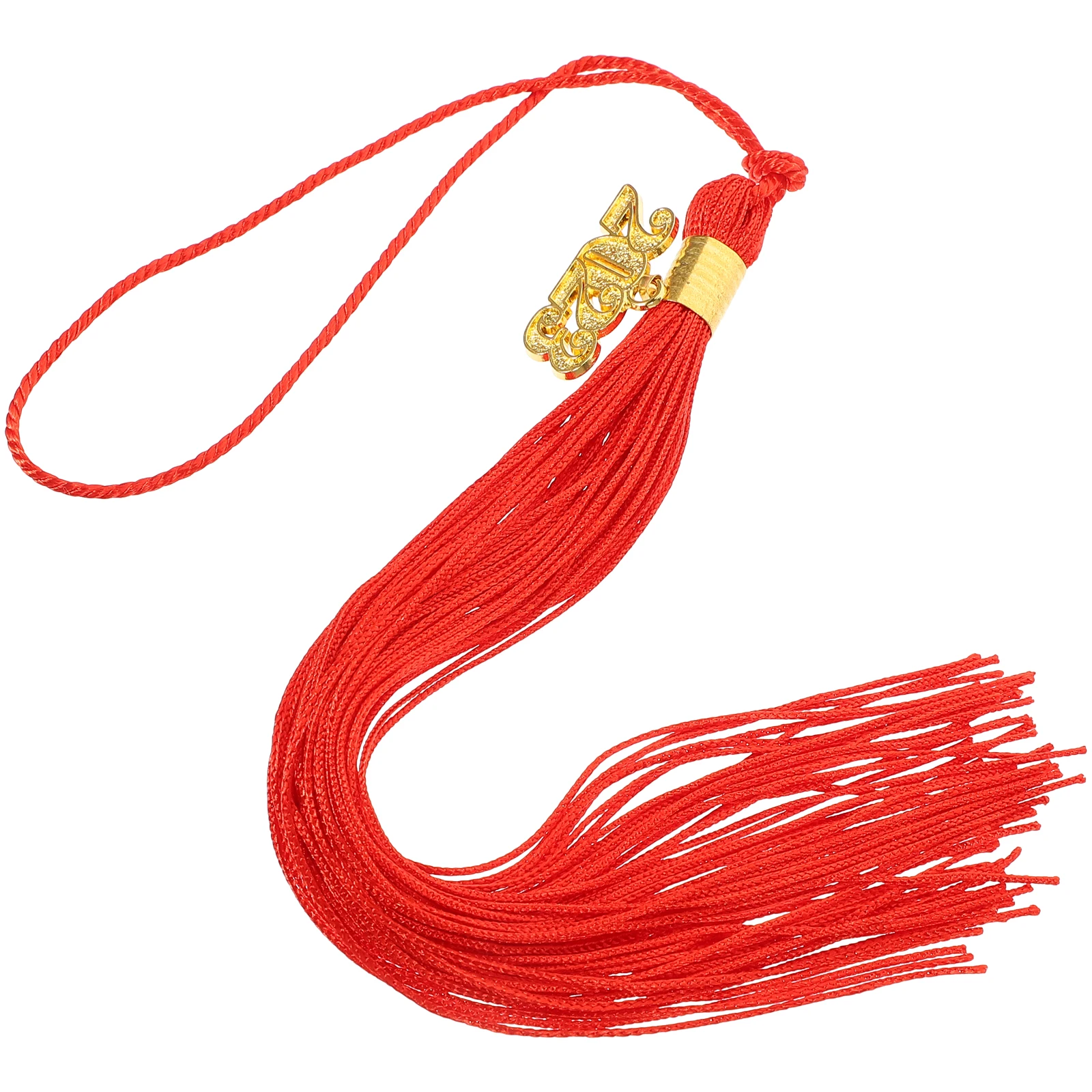 

5Pcs Graduation Tassel Hat Fringe Pendants Polyester Alloy Durable Creative Year Label Photo Decor Cap naments Gifts