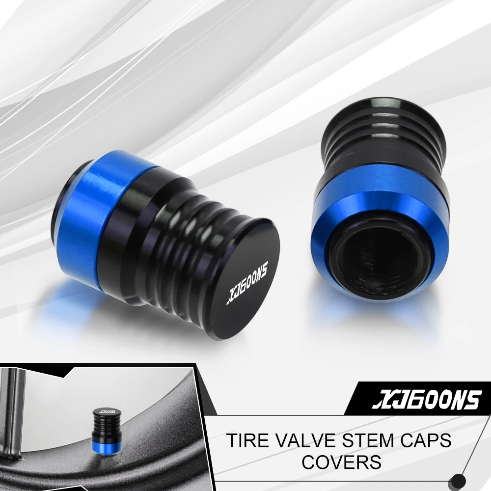 لياماها XJ600NS XJ600 XJ600 NS/S XJ600S تحويل عجلة دراجة نارية قضيب صمام إطار قبعات غطاء محكم العالمي اكسسوارات