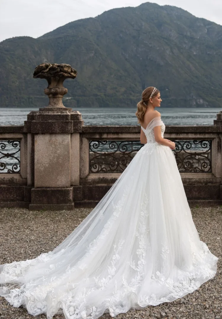 Robes de mariée en dentelle sur mesure, robe de mariée élégante, minimaliste, boda éducatif, mariage civil, mariage d'invités, 2024