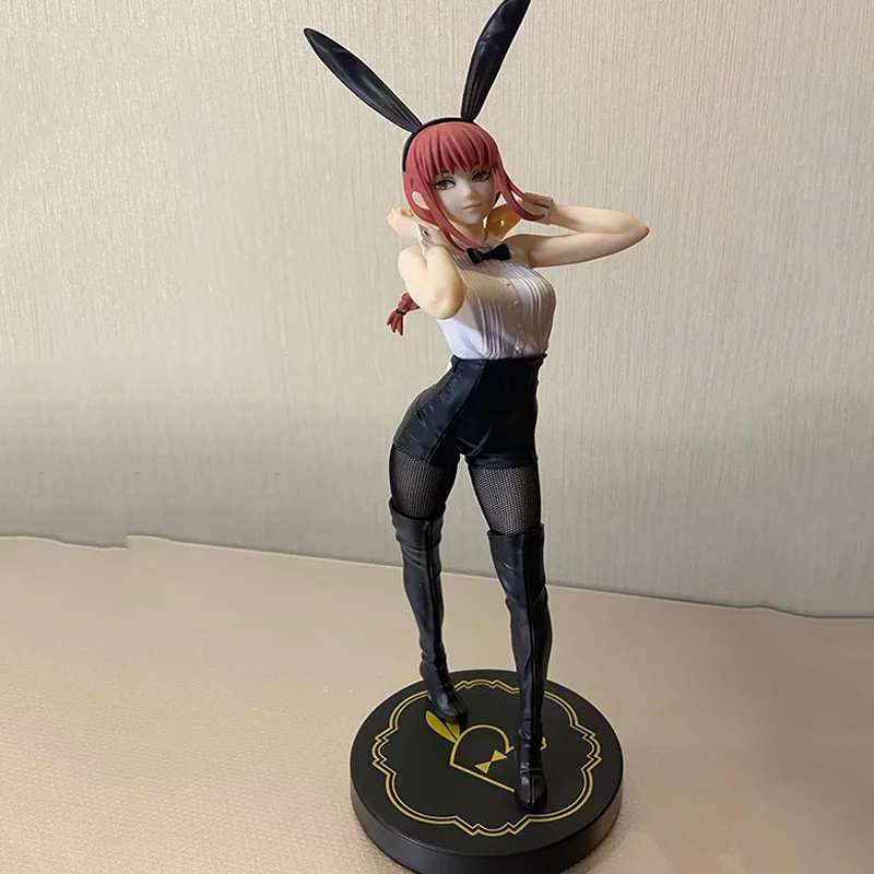 Original Furyu Chainsaw Man Makima Bunny Girl Anime  Figure Action Figurine Bicute Bunnies Figura Model Collection Doll Toy Gift