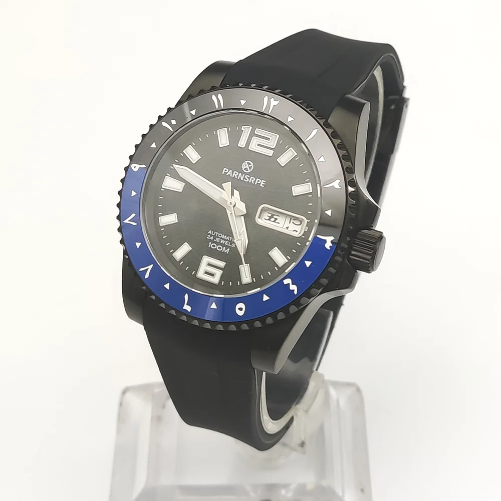 นาฬิกาลำลองผู้ชายแนว NH36, แฟชั่น, หรูหรา, วันที่, ปฏิทินแสดงวัน, กันน้ำ, เรืองแสง, 40มม., ความคิดสร้างสรรค์ส่วนบุคคล