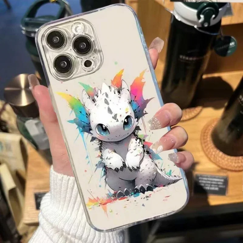 วิธีการรถไฟมังกรของคุณสําหรับiPhone 17 Air 16 15 Pro Max 14 11 12 13 Mini XR 16Eน่ารักฝาครอบซิลิโคนโปร่งใส