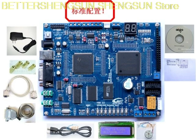 DSP2812+FPGA+NIOS  board TMS320F2812 EP2C8Q208C8