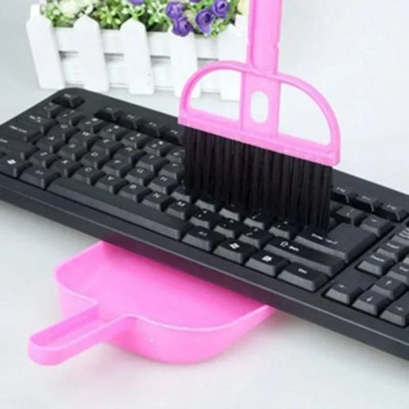 Mini Broom And Dustpan Set Broom Dustpan Brush Desktop Cleaning Cleaning Garbage Shovel For Home Living Room Table Camping