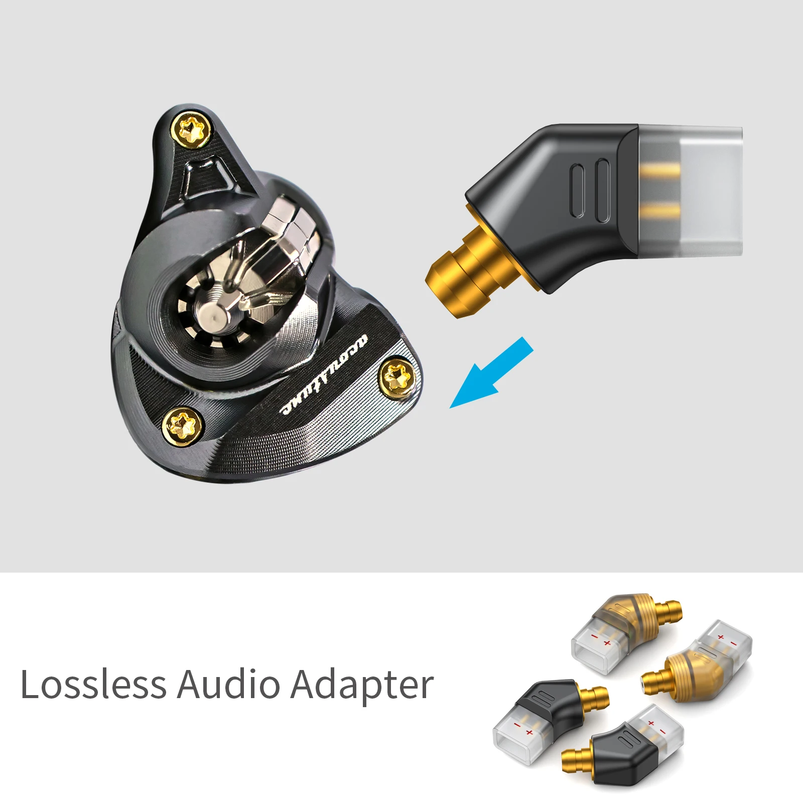 OKCSC-Adaptateur d'écouteurs à 2 broches, oreillettes pour Pentaconn, PE/Acoustune HS1650CU/HS1655CU/1670SS, 0.78