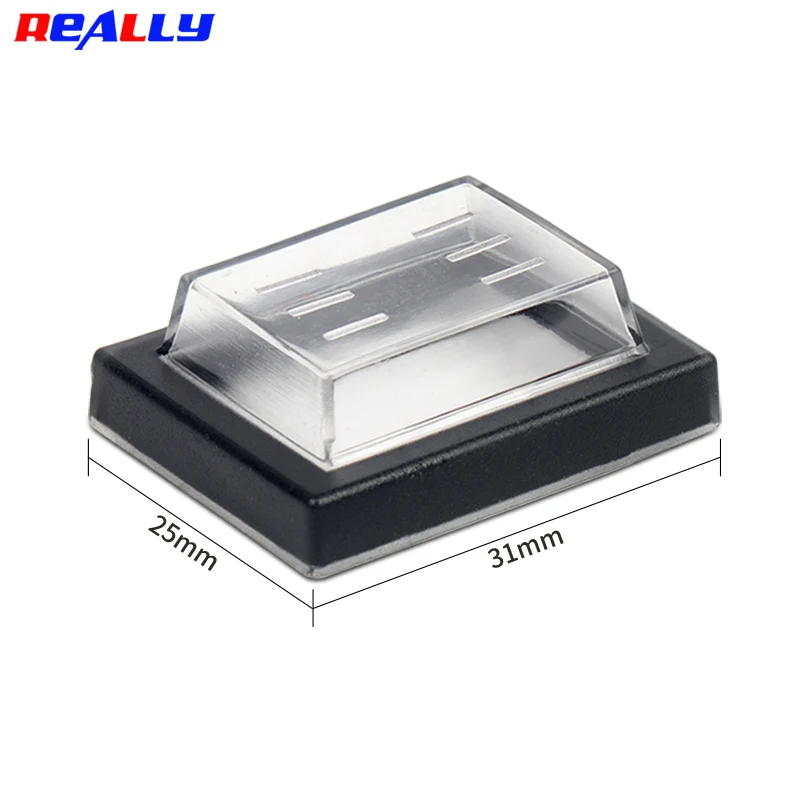 5Pcs KCD4 And KCD7 Series Rocker Switch Transparent Integrated Waterproof And Dustproof Cap 32 * 25mm