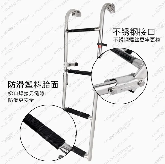 Y  Foldable retractable ladders for ship launching decks are suitable for ship ladders