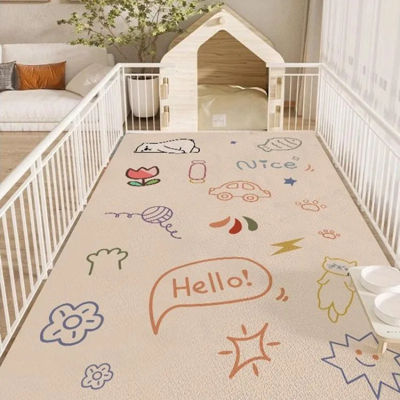 

VIKAMA Cartoon Cute Printed Diatom Mud Floor Mat Carpet - Waterproof, Easy To Clean, Anti-Slip Dog Mat, Pet Mat, Sleeping Mat