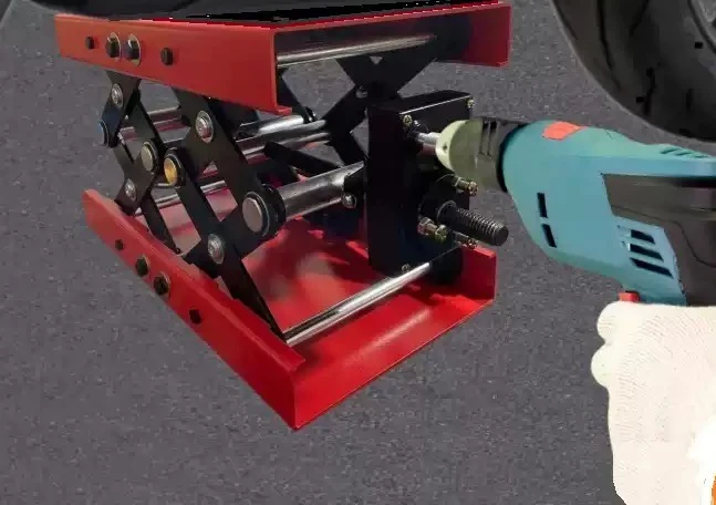 Auto Emergency Roadside Lifting Tool 12V 1T Heavy‑Duty Electric Car Jack With Hand Crank For SUV Pickup Truck Small Car Repair