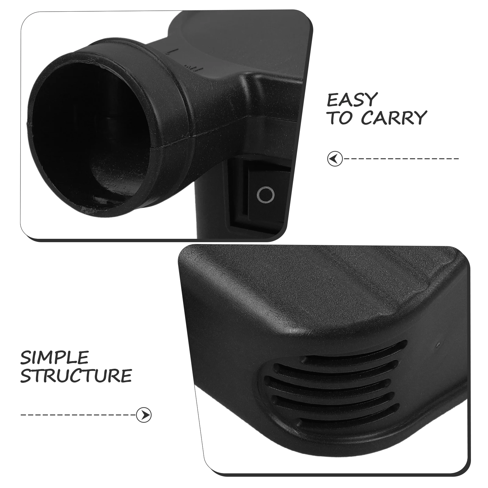 

Electric Air Pump Inflator Deflator Compact for Tires Mattress Inflatables Travel Camping Outdoor Use Durable High Strength