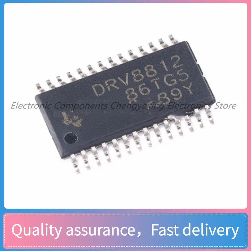 

2pcs DRV8812PWPR HTSSOP-28 Bipolar stepper motor driver chip