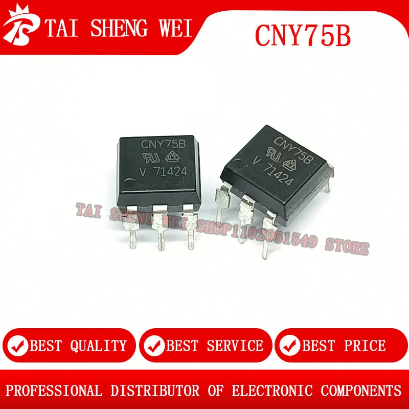 10PCS CNY75B CNY75 CNY75GB DIP-6 Transistor Output Optocoupler Photocoupler