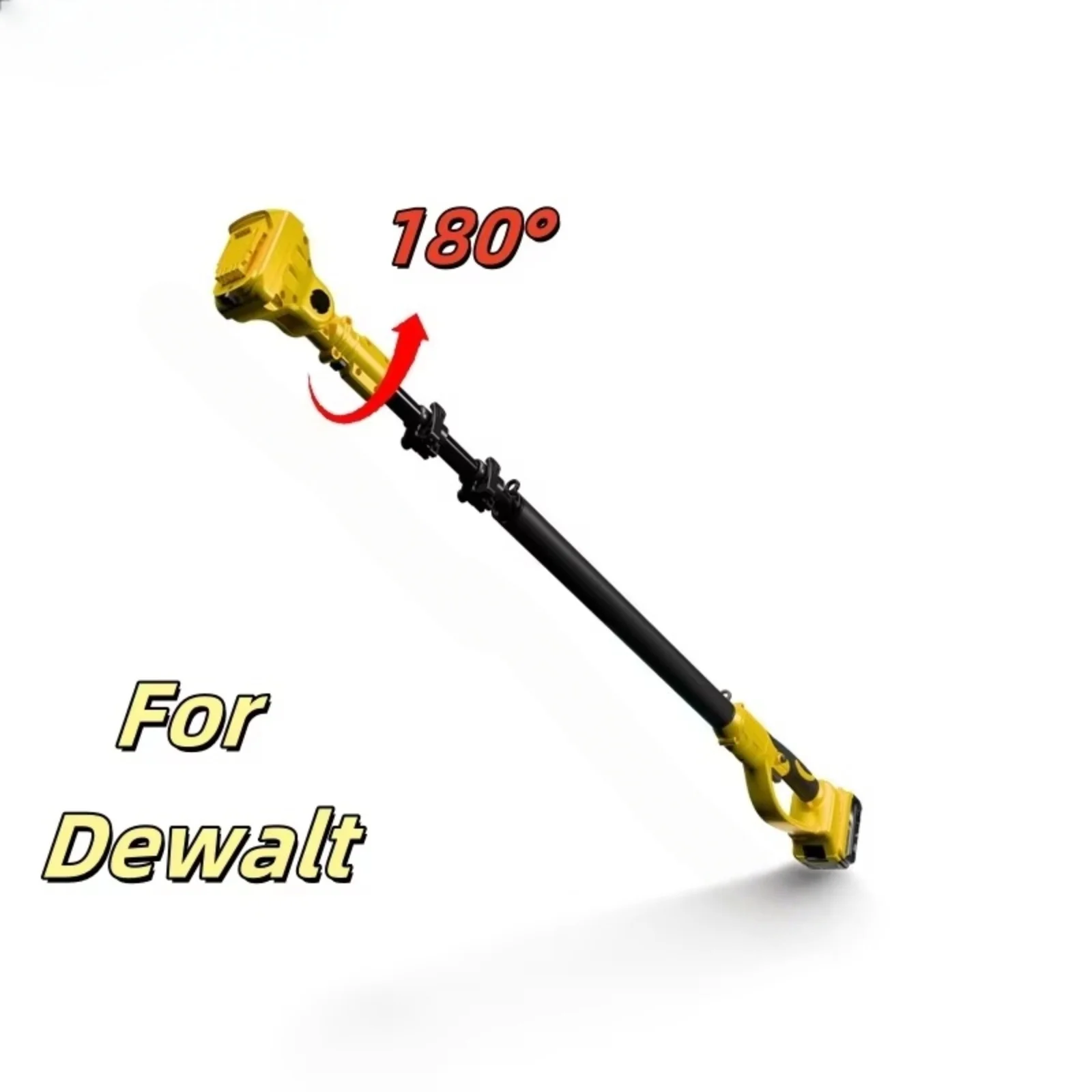 3 IN 1 Brushless Electric 8 Inch Chainsaw 28MM Scissors Telescoping Pole High Garden Pruning Tool For Dewalt 20V Battery