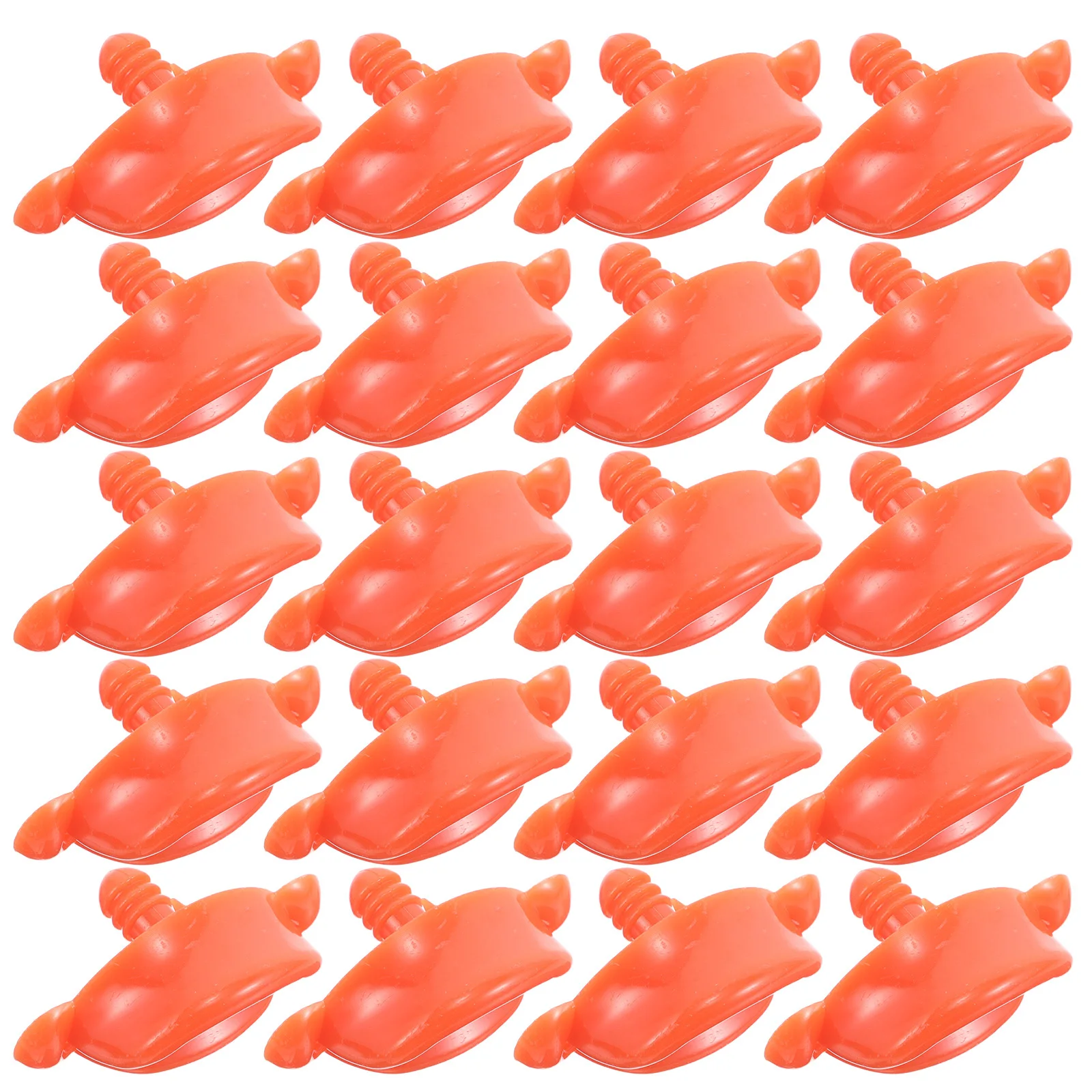 

20Pcs DIY Plastic Duck Beak Replacement Accessories for Craft Making Handmade Animal Parts Kit Plastic Duck Beak
