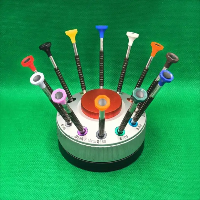 

Durable Steel Jewelry Screwdriver 12pc Non Slip Grip Tools Compact Case For Easy Storage