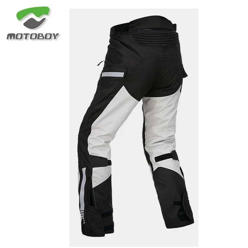 Warm Waterproof MOTOBOY motorcycle Jacket pants winter motorbike jersey suit men's with CE Protectors motocross Rally Suit - Image 3