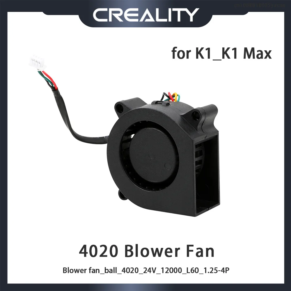 

CREALITY for K1_K1 Max 4020 Blower Fan DC24V 0.3A Brand New Original Parts