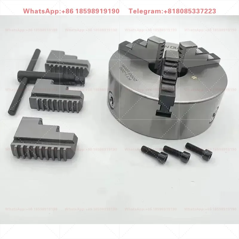 250mm K11-250 High Precision Metal Three Jaw Self-Centering Lathe Chuck for Industrial Lathe Machine Spare Part