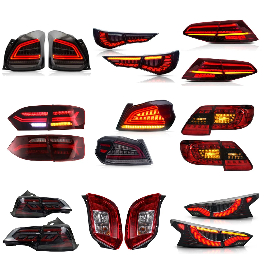 Of Car Tail Light Headlight Assembly For  Mini Honda LED Brake Signal light Tuning Parts Car Rear Lamp Systemcustom