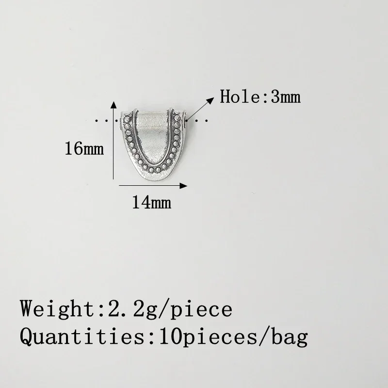 New Fashion 10pieces 16MM Zinc Alloy  Beautiful Geometric Metal Beads for DIY Bracelet Necklace Jewelry Accessories