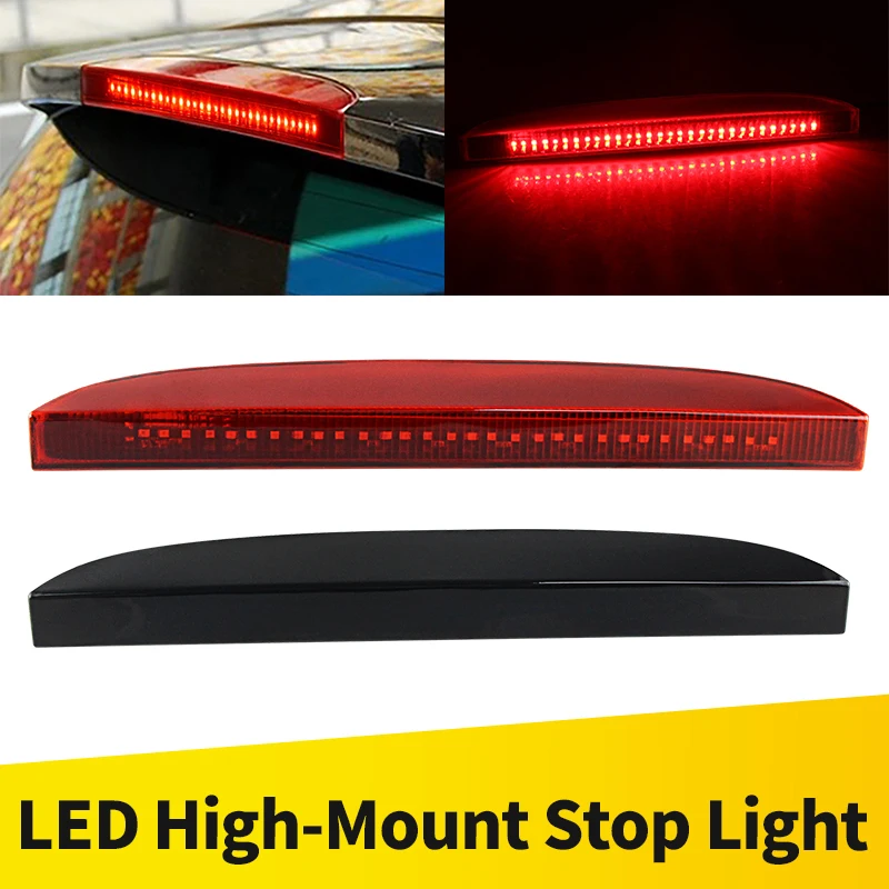 1pc Rauch/Rote Linse LED High Level Center Dritte Bremse Bremsleuchte Für Renault Clio II 98-05 Für Clio Mk III Fließheck/Box 05-12