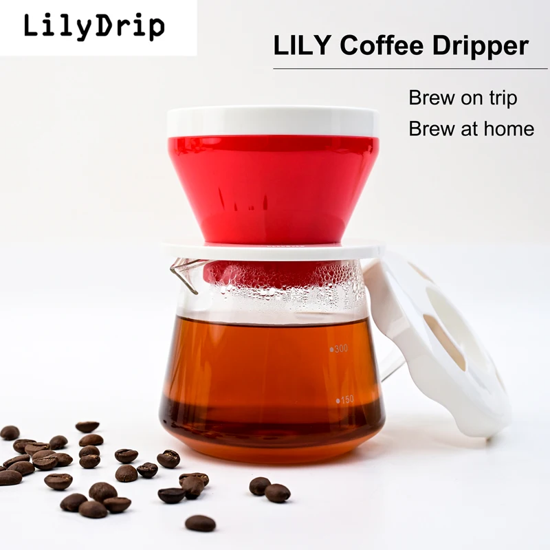 

LilyDrip Hand-Pour Coffee Filter Easy-to-Use and Stable Perfect for Outdoor Camping Ideal Choice for Beginner Coffee Enthusiasts