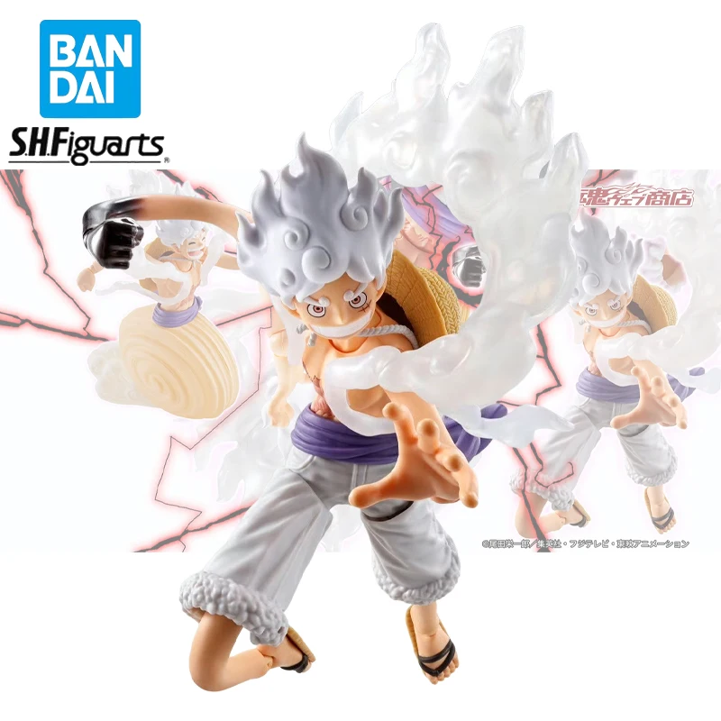

ONE PIECE Original BANDAI S.H.Figuarts Monkey D. Luffy Future Island Aegishead Action Figures Collection Model Desktop Boxed Toy