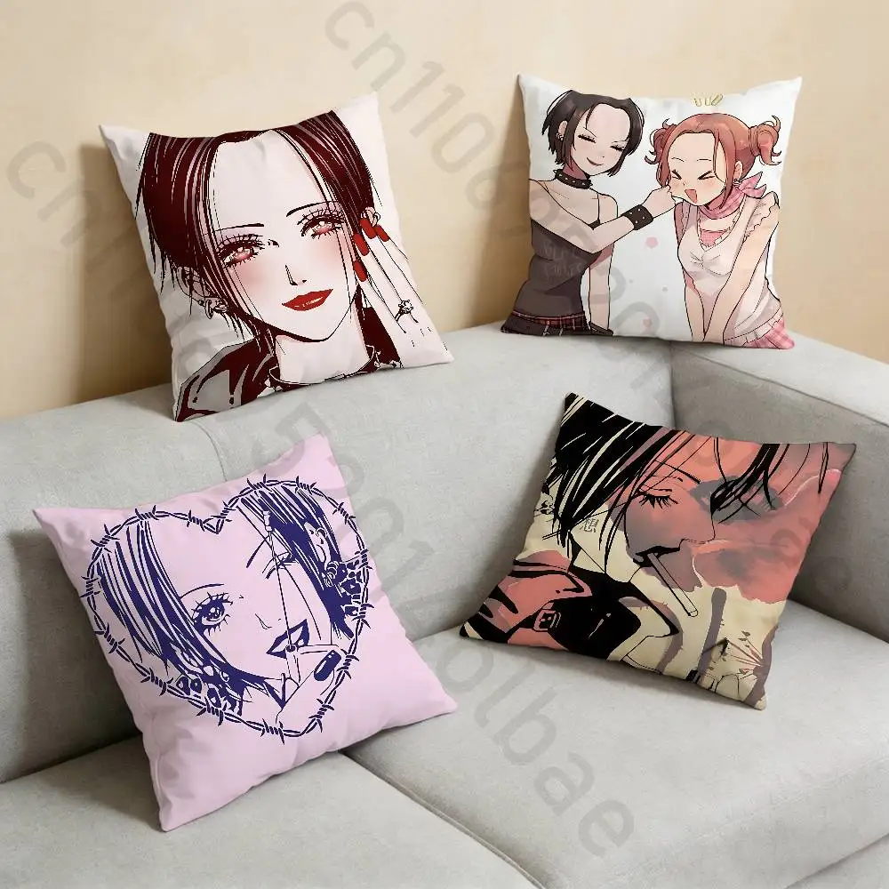 

Anime N-Nana Osakis pillowcase casual style decoration, suitable for home decoration (excluding pillow core)