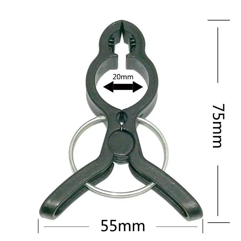 مشابك بلاستيكية لدعم النباتات لنباتات التسلق ، روابط بستنة الفروع ، مشابك تثبيت ، 10 ، 30 ، 50 #2