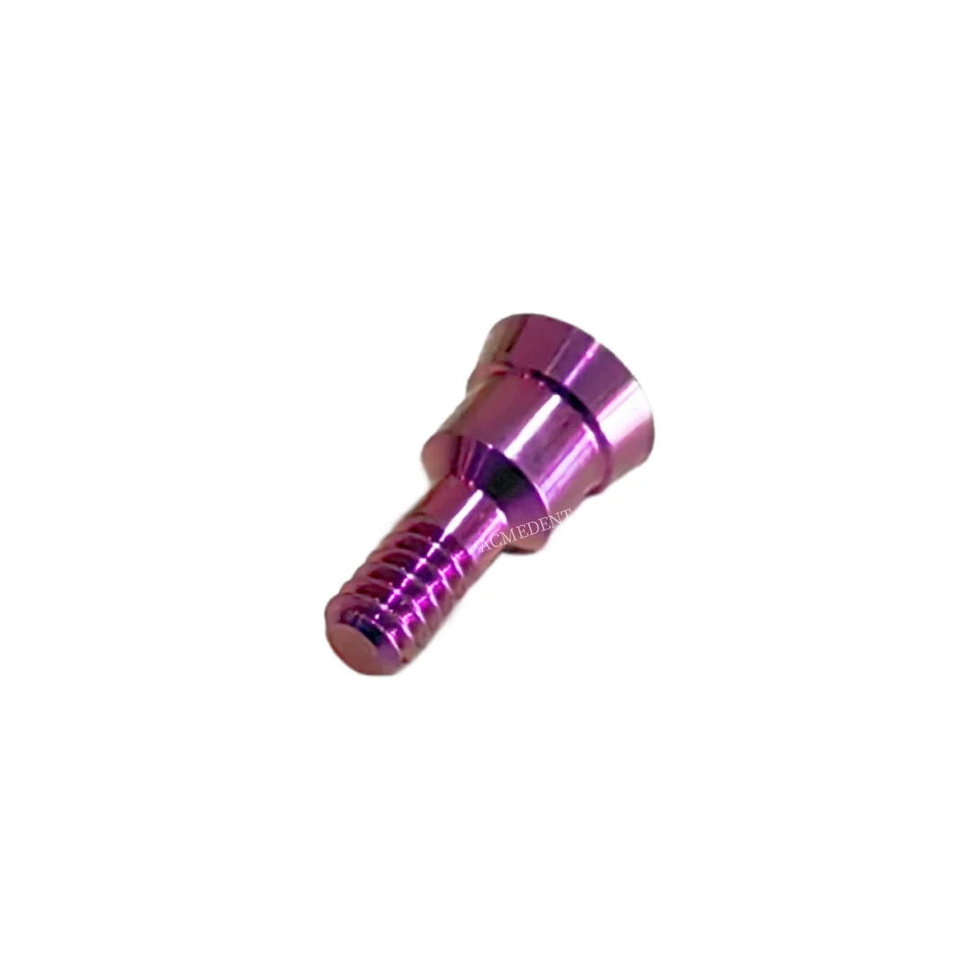 2Pcs/Lot Dental Purple Implant Closure Screw RC Healing Cap Abutment Implantes Compatible With ITI Straumann H:0/0.5mm