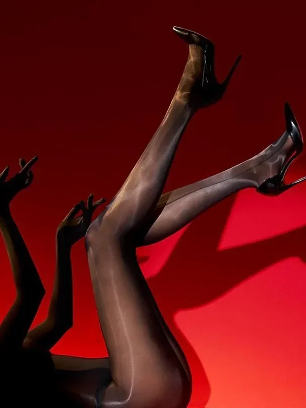 Solid color minimalist 8Dexotic seamless tight fit and wrapping sensation full body tight fit full body jumpsuit stockings