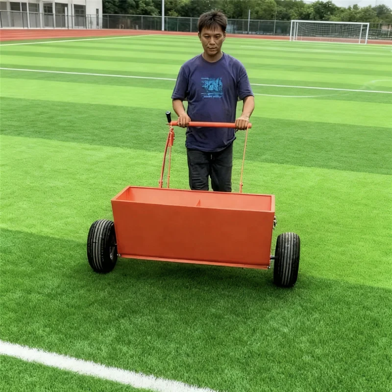 ALLTOP TURF & Dropper Machine For Spreading Infill(Sand And Rubber Granules) On Artificial Grass Working Width 100Cm