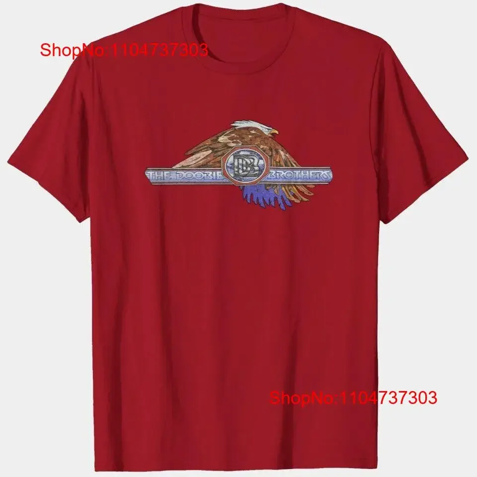 تي شيرت The Doobie Brothers Vintage 1974 Rock Band S 5XL متعدد الألوان عتيق مغسول ملابس الشارع مريحة وممتدة