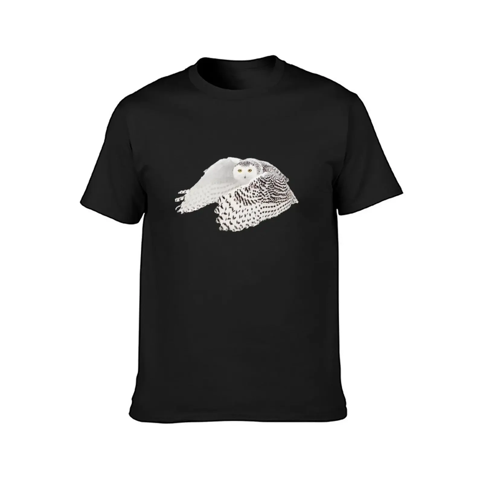 Snowy Owl 1 T-Shirt oversizeds summer tops customs men clothes