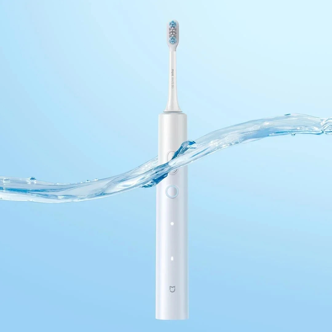 Mijia T501 Electric Toothbrush Smart Sonic Tooth Brush IPX7 Waterproof Wireless Charging Oral Cleaner for Teeth Whitening
