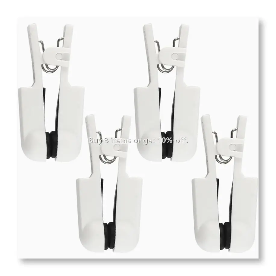 ✿2 Pair Ear Clip Electrode Double-Sided Rubber Head Comfortable, Compatible for Tens Unit & Stimulation