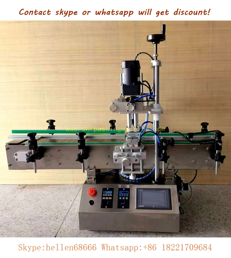 

lotion cosmetic,capping machine,spray pump cap capper capping machine,screw bottle capper,automatic bottle capper,