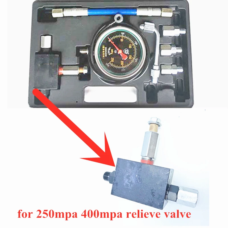 

Pressure Relief Valve with Sensor for 250mpa 400mpa High Common Rail Pump Plunger Test Part