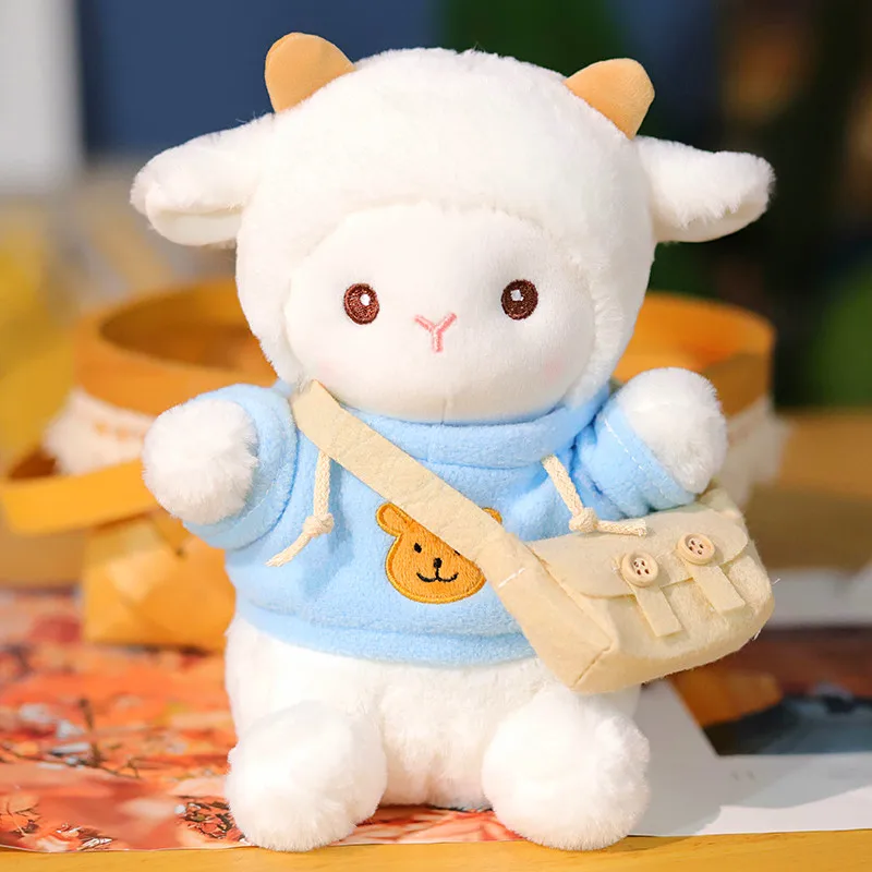 

Плюшевая игрушка Poke Lamb, милая забавная кукла, тканевая кукла для мальчиков и девочек, праздничный подарок, мягкая игрушка