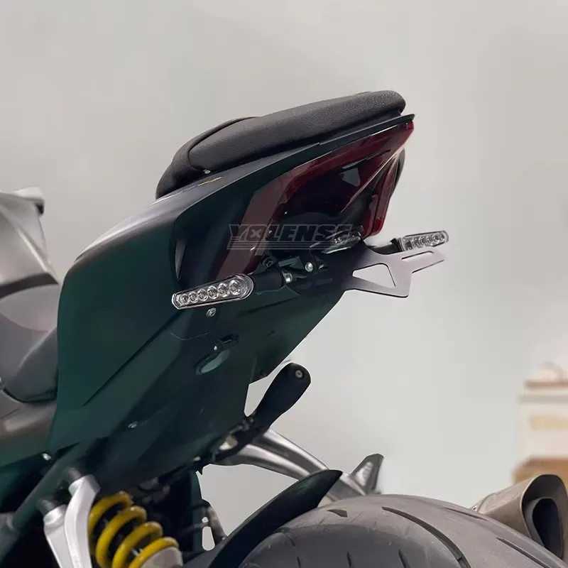 Fit For QJMOTOR SRK800 SRK600 SRK800RS SRK800RS SRK600RS 2023-2025 Motorcycle Rear License Plate Holder Bracket Mount Tail