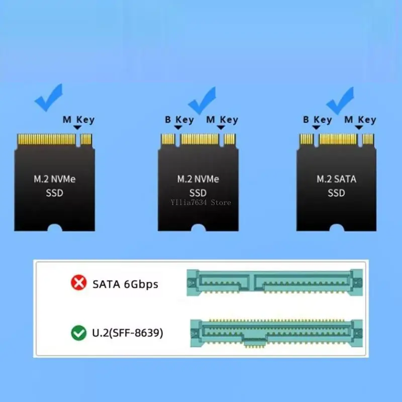 

Преобразователи M.2 NVME U.2 SSD-накопители M.2 M PCIe NVME в адаптеры U.2 SFF-8639 для материнской платы настольного